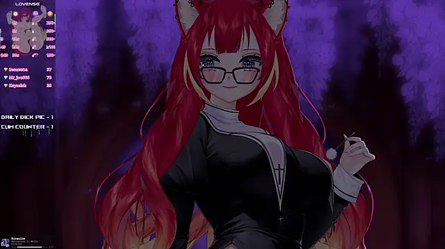 LewdFoxy_VT - Naked rest of the stream