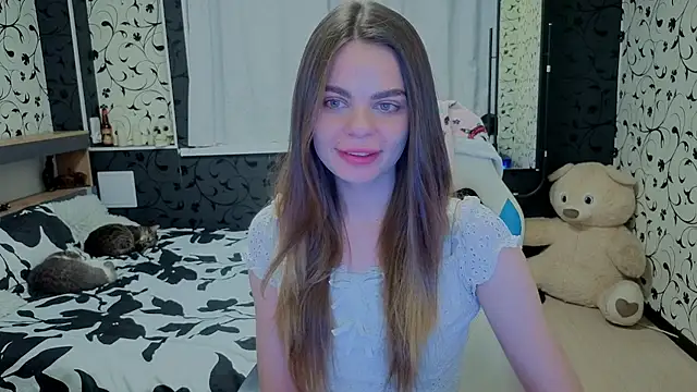 XAlisontiny - Double-dildo smail for pussy and ass :3