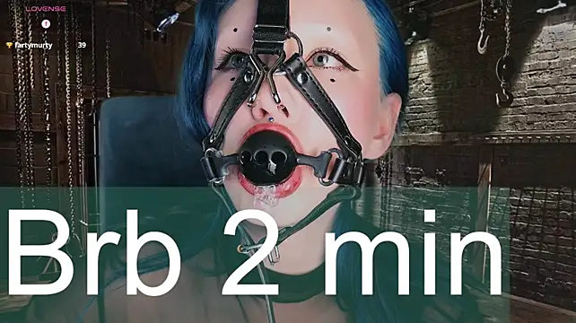 Bibi_Iva - Suck a cock while wearing a spider gag