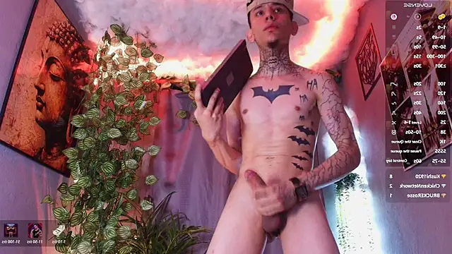 TheBatMansion élő XXX-chatje