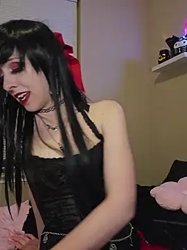AmethystFoxx élő XXX-chatje