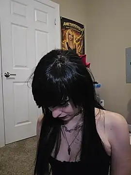 AmethystFoxx - Stretch ass with thickest tentacle dildo
