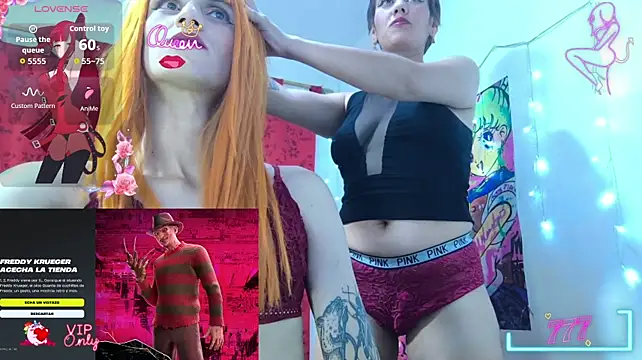 הופעת וובקאם של MsSarah_TsSophie