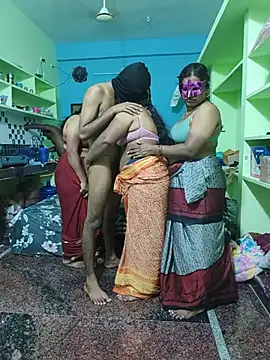 Gangbangsex09 - New aunty's liv public fuk show