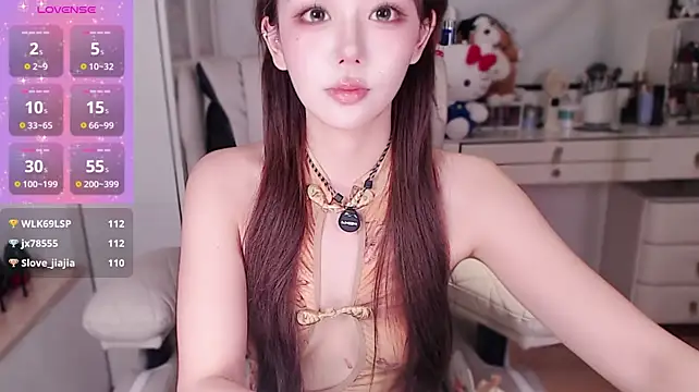 jiajia_L Adlı Modelin Canlı XXX Sohbeti