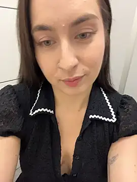 Holly_Play - massage pussy + moan loud in KFC