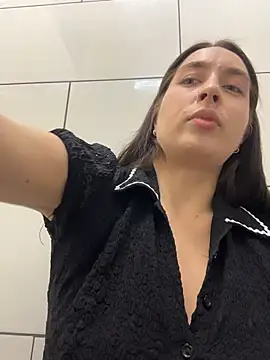 Holly_Play - massage pussy + moan loud in KFC