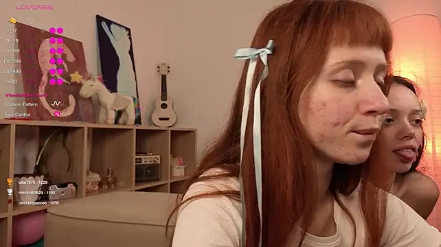 Hopgals - Lick Lina's tight little pussy!