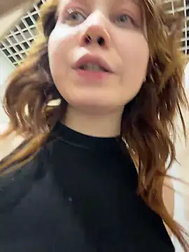SlavicCandy - Middle finger between pussy lips
