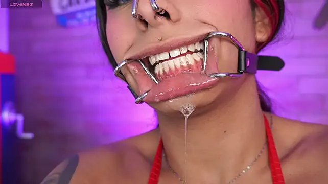 Miss__allison - destruction of my face with saliva