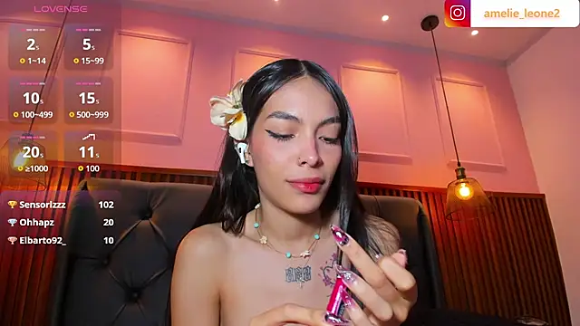 AMELIELEONE - control vibrator anal 2min 🍑🎮