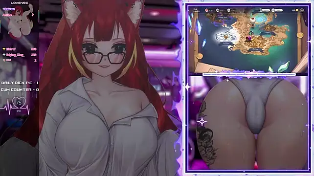 LewdFoxy_VT - Good evening Kira! Glasses + Tail