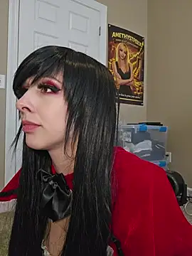 AmethystFoxx élő XXX-chatje