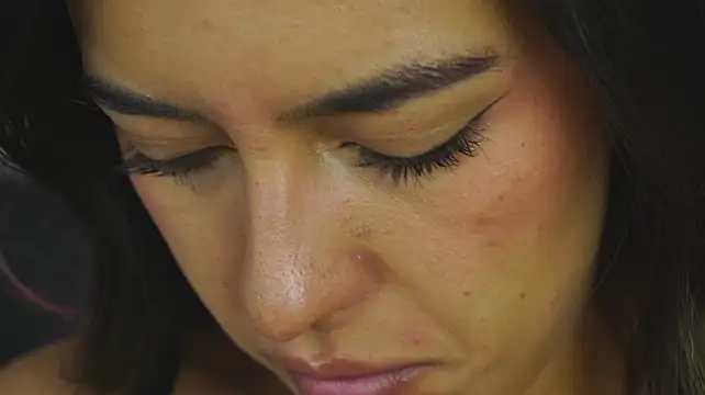 Foxy_zoe - destroy my make-up with bukake