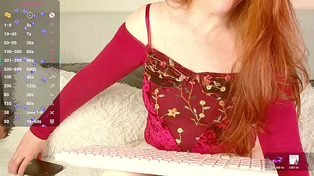 CutieGinger Chat XXX in diretta