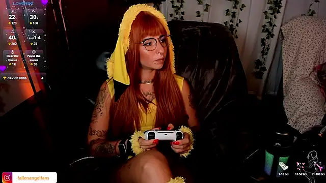 Živý XXX chat Fallengangel