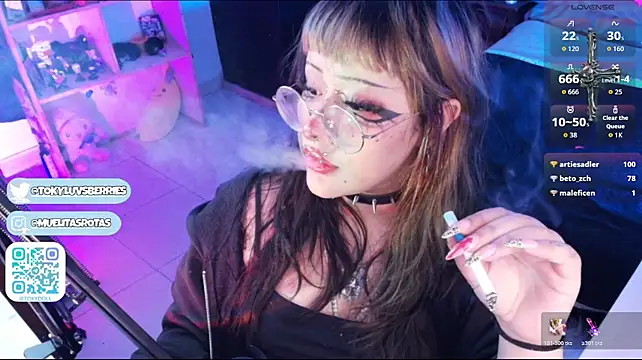 Tokydolly - cum on my glasses + bj! ₊˚⊹♡