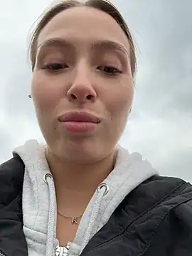 Coconut_milk - Massage boobs under top in Burger King