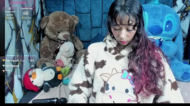 Chat +18 de ValentinaKlean ao vivo
