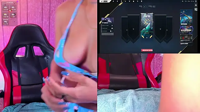 XimenaReid - Clams on my hot tits + Ctrl x1Min
