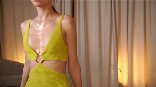 CindyGarrison - tease with the top of the dress