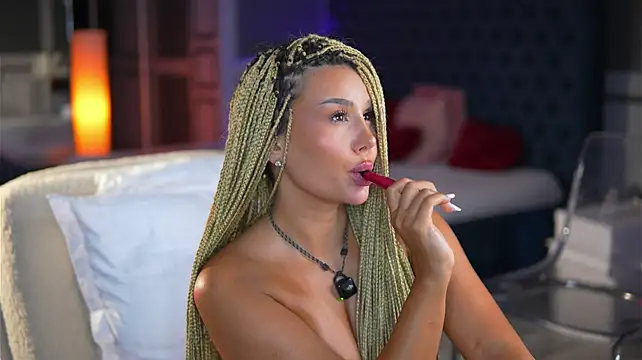 EvaZane - intense touches leads to a creamy orgasm