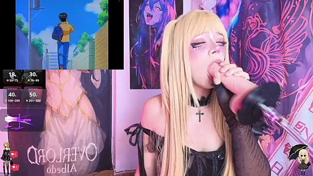 Hani_bun - deep Throat on Misa's with dildo 🥵