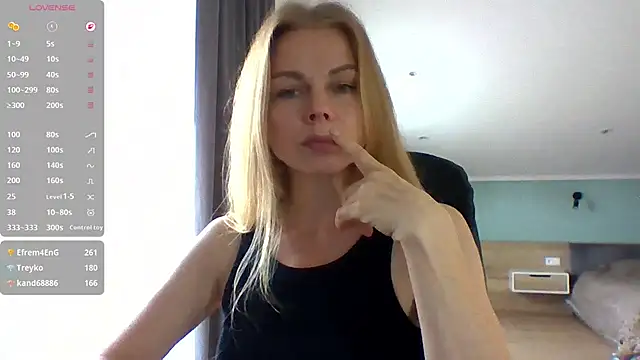 Tina5394 élő XXX-chatje