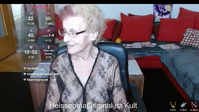 Chat XXX en directo de HeisseomaOriginal