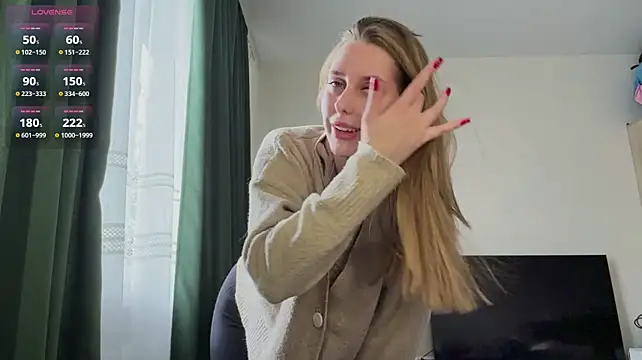 SofyBruno - Let's lick my fingers and rub my nipples