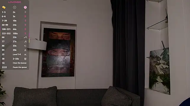AminaRuthers élő XXX-chatje