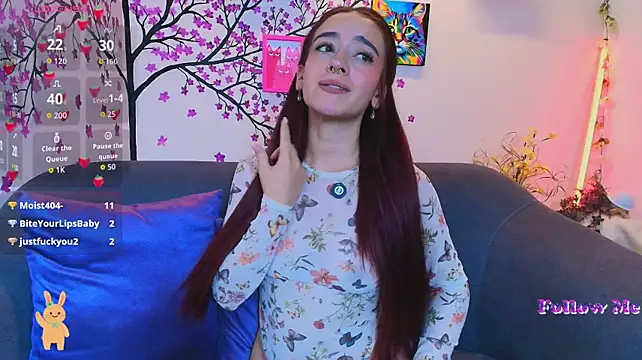 Pretty_Violet_ - Topless & slap