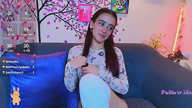 Pretty_Violet_ - Topless & slap
