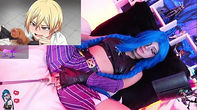 Chat XXX en directo de Jinx--