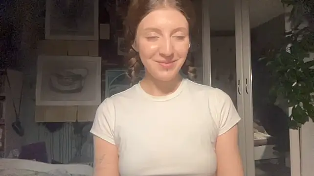 OurAnna - "Lower my shorts and show my panties