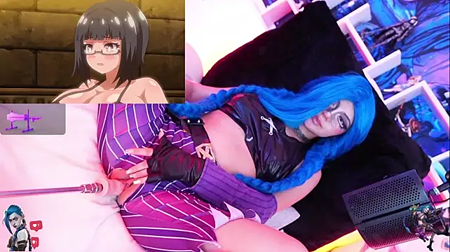 Jinx-- - oil on Jinx's ass🤤🍑