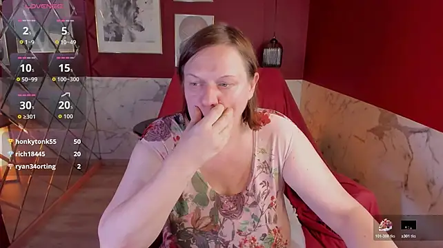 KellyPerfection élő XXX-chatje