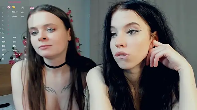 CleotildePiel - trade saliva then spit it on Kaya boobs