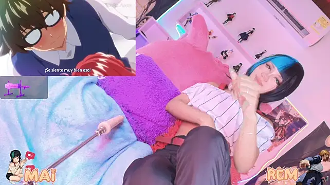 Mai-- - spit+ahegao on tits 😻