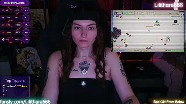 Lilithara666 Adlı Modelin Canlı XXX Sohbeti