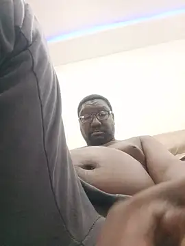 Show modela afrocamshooter na web-kameri