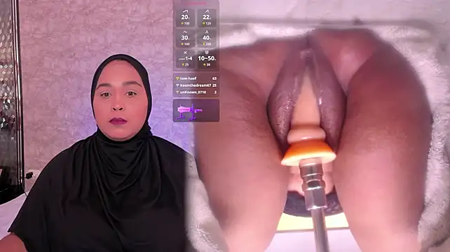 BBWHijab - Take All My Arab Juice + Control x1min