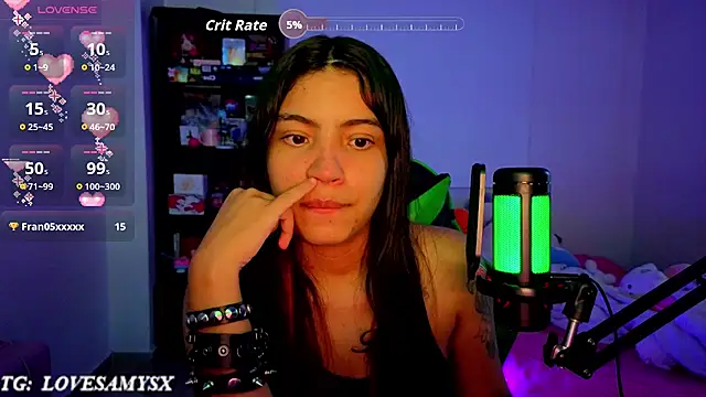 Lovelyamyy Show in webcam