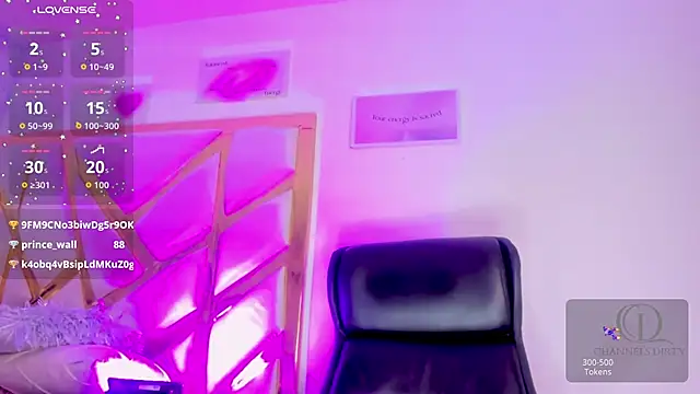 Chatroom XXX en direct de ChannelssDiirty