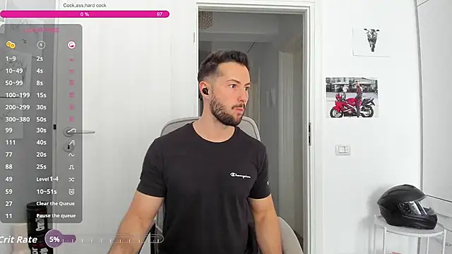 XXX chat uživo modela ZackFraser