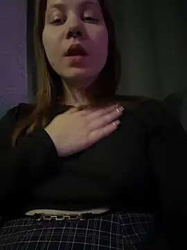 SlavicCandy - touch pussy and lick finger in shop