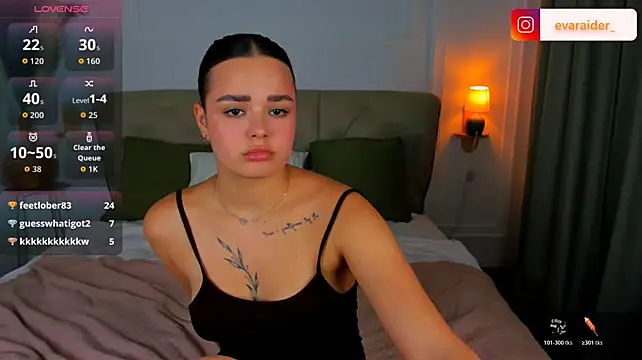 EvaRaider – Live XXX-chat