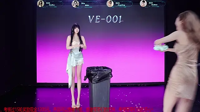 VE-001 Adlı Modelin Canlı XXX Sohbeti