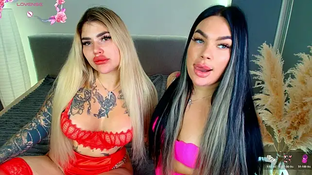 Katerine_Monroe - lick each other's nipples 💘