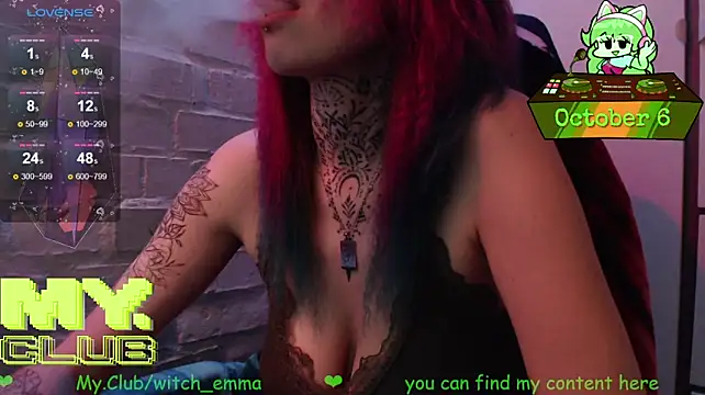 Chat XXX en directo de Witch_Emma